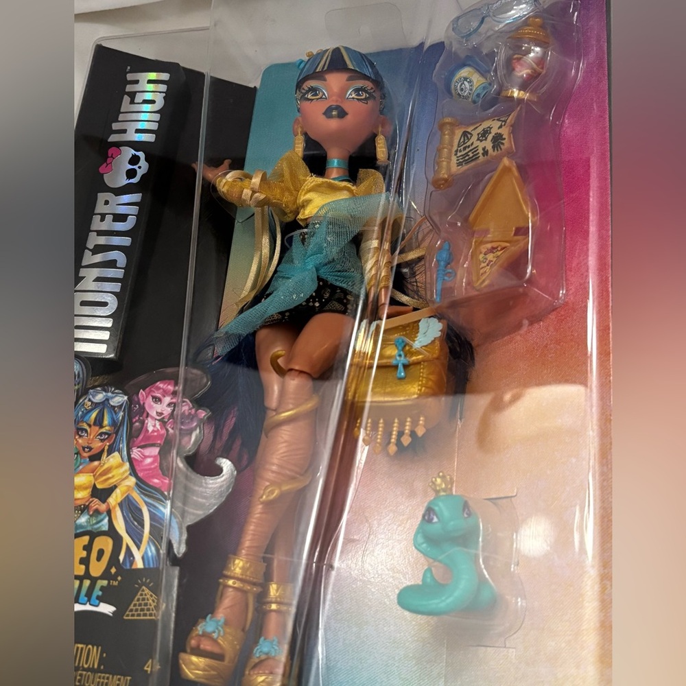 Monster High G3 Cleo De Nile Core Refresh 2024 Doll NIB Sealed